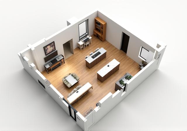 Oakwood Retreat floor plan visualization